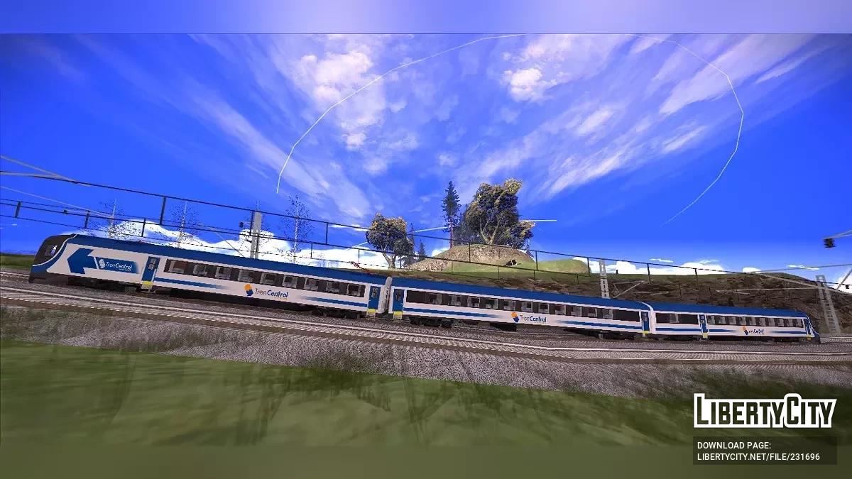 Automotor EFE UTS-444 Tren Central Chillan / GTA San Andreas