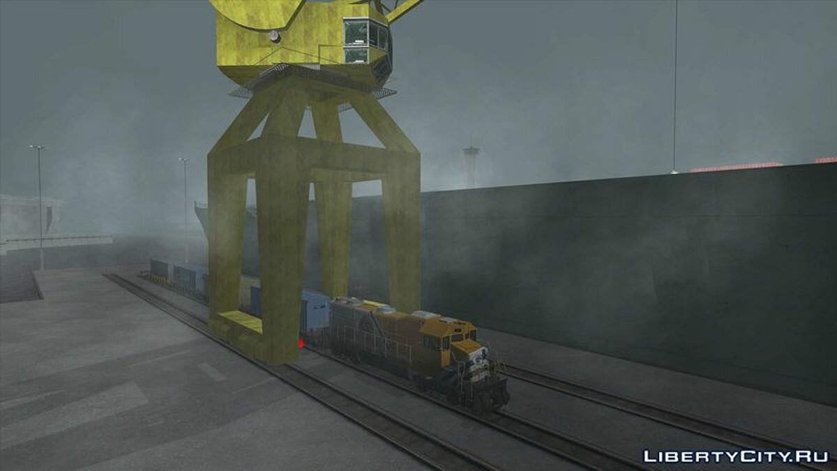 Грузовой поезд из GTA 5 для GTA San Andreas - Картинка #2