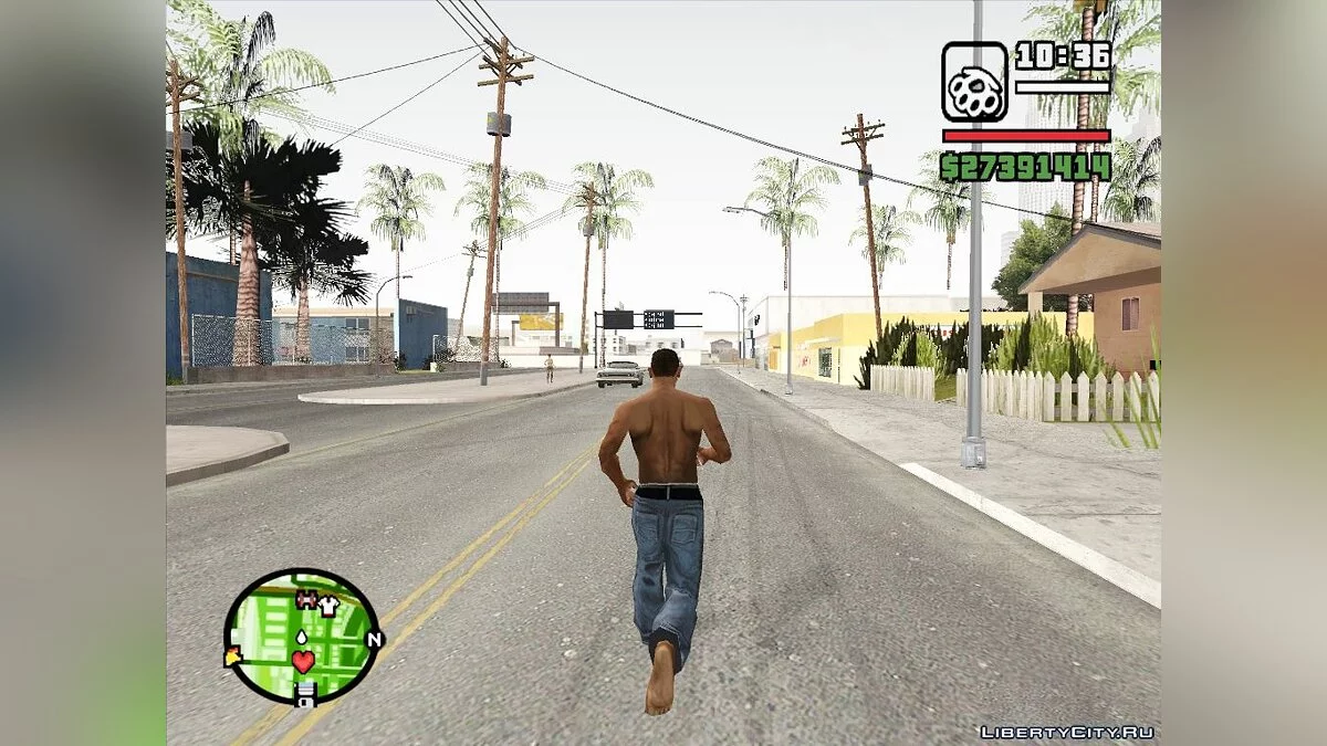 Джинсы как в Бета версии / GTA San Andreas