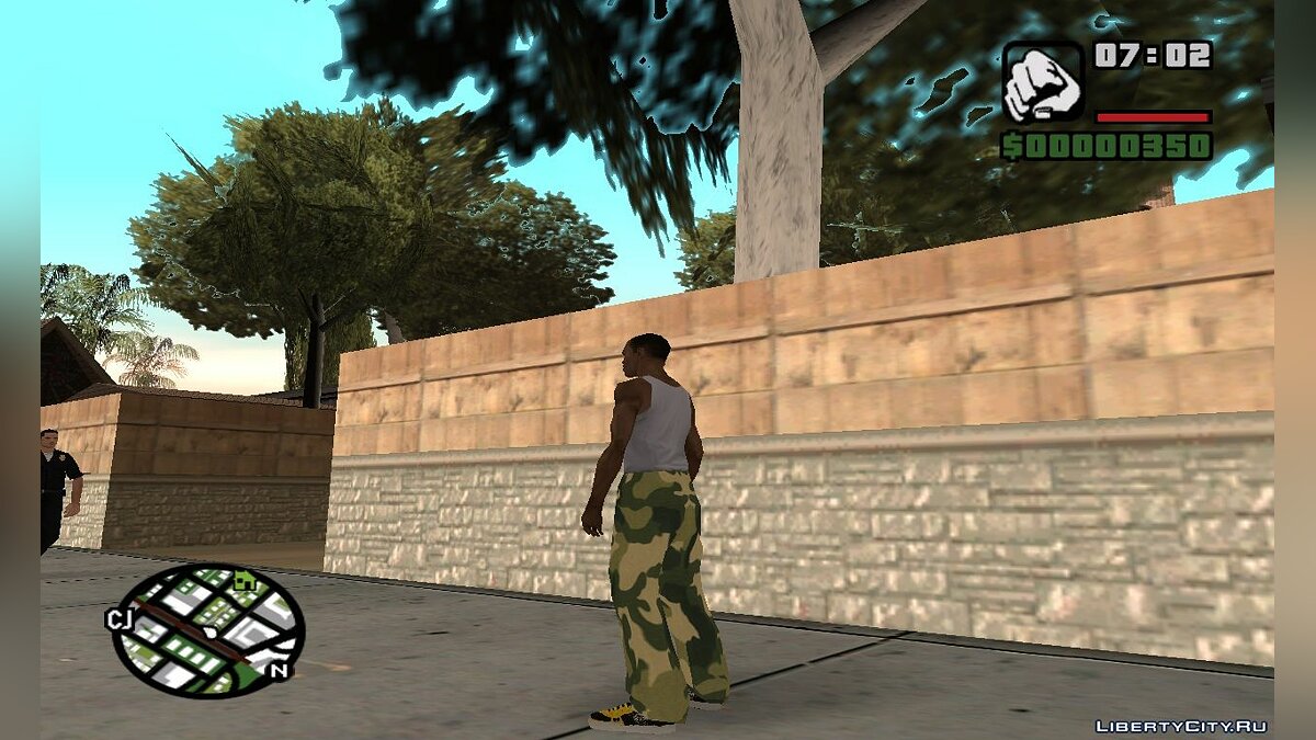 Скачать Камуфляжные штаны для GTA San Andreas