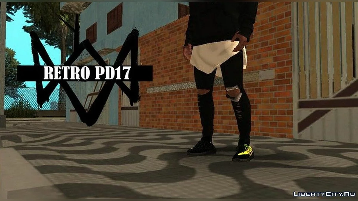 Рваные джинсы для Франклина / GTA San Andreas