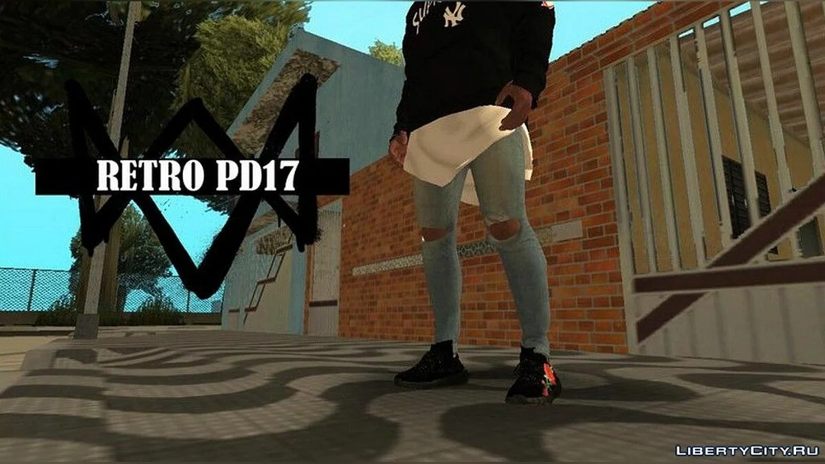 Рваные джинсы для Франклина / GTA San Andreas