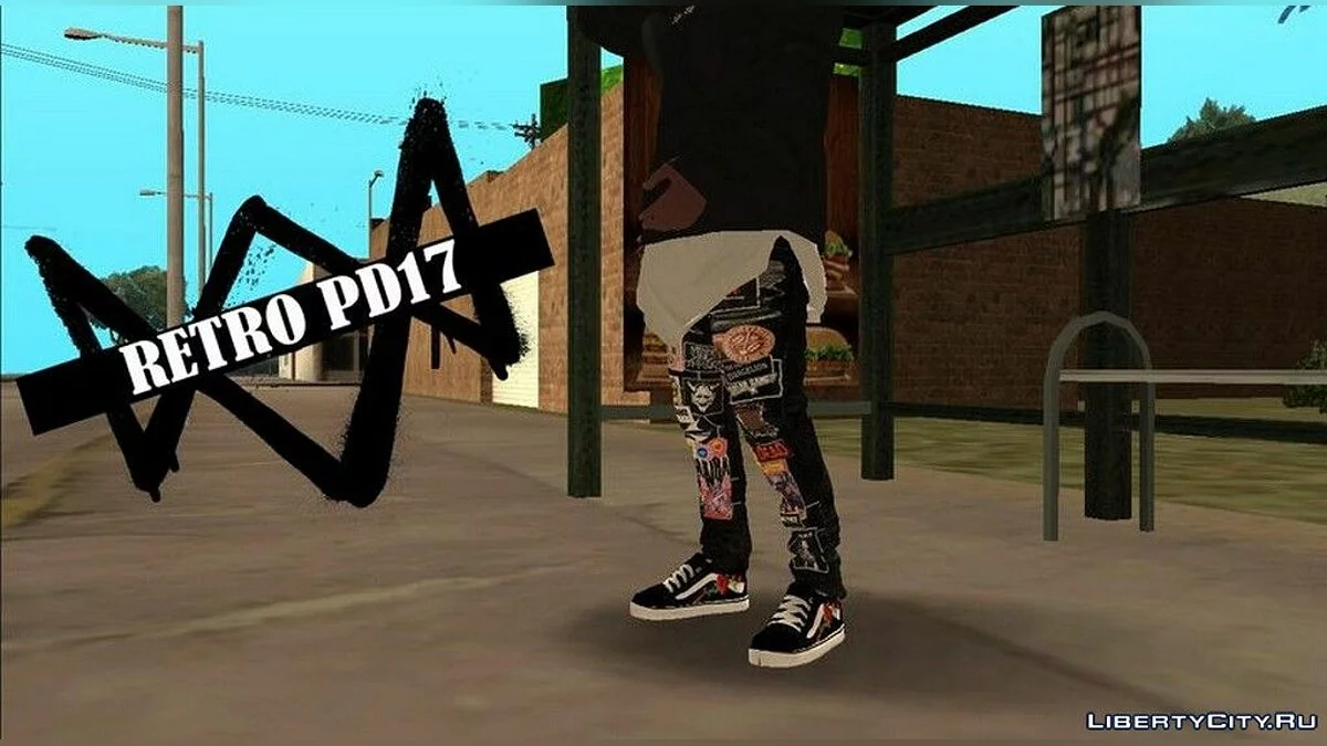 Штаны от Джейдена Смита для Франклина / GTA San Andreas