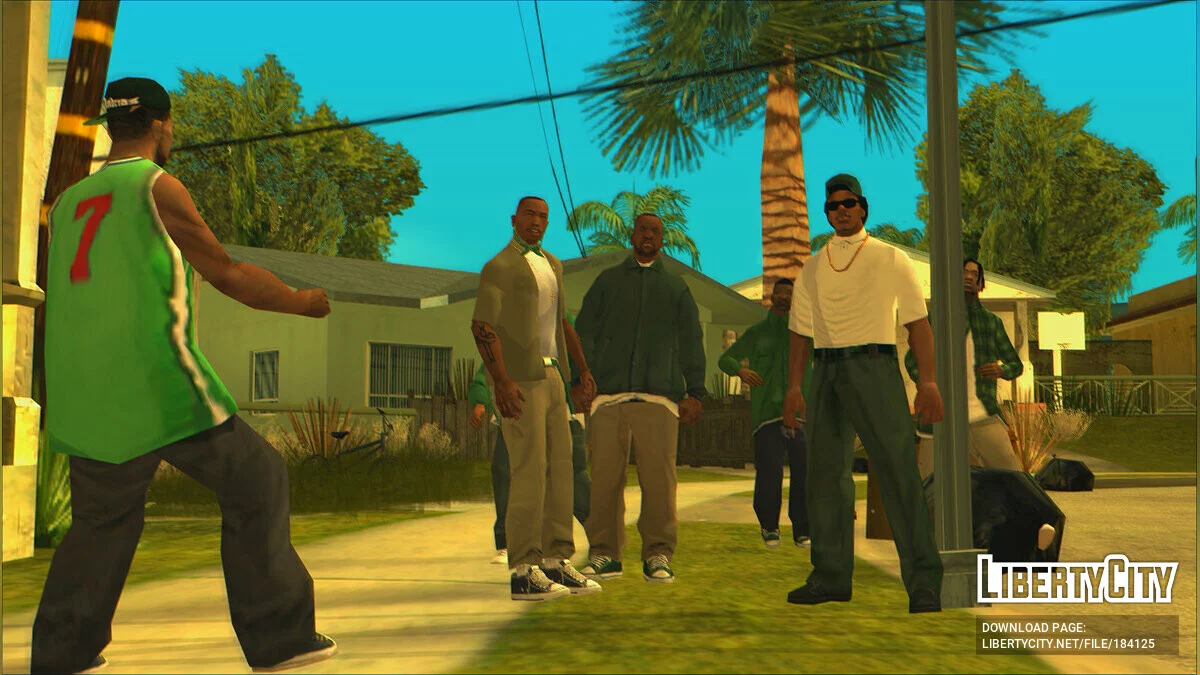 Новые брюки цвета хаки/чинос / GTA San Andreas