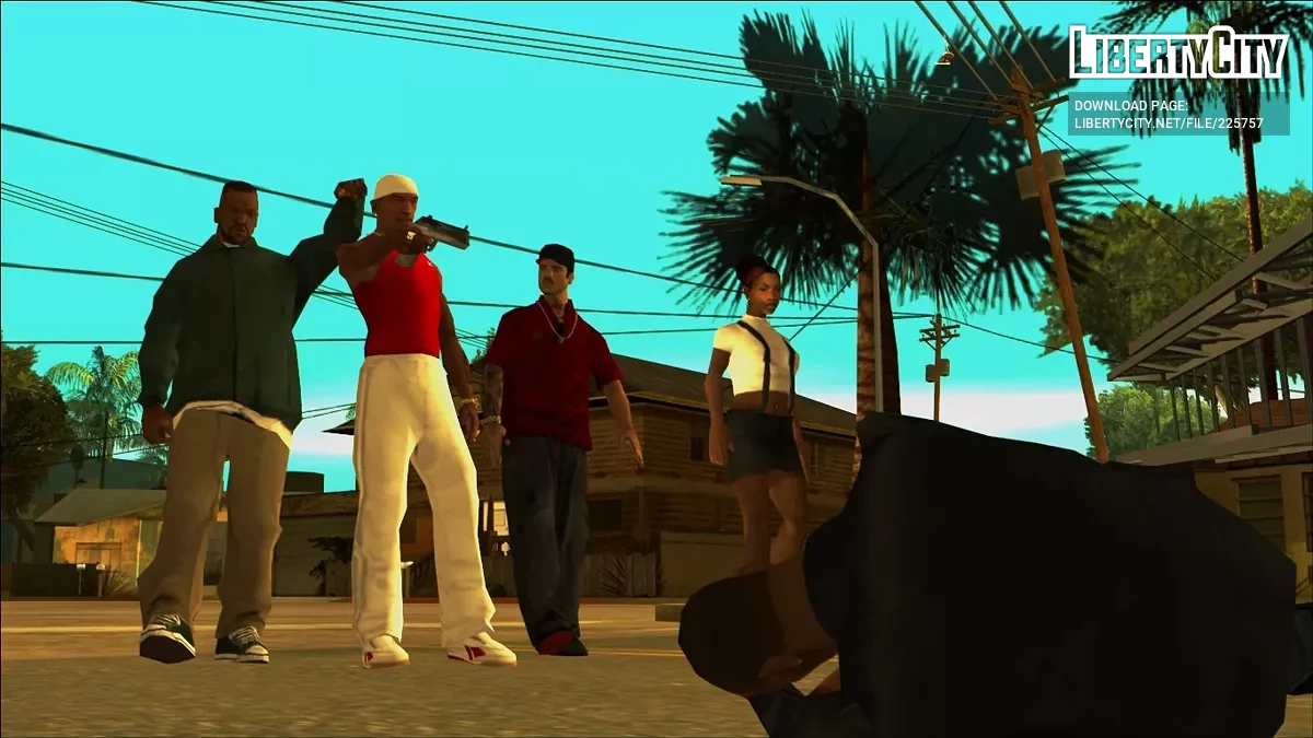 New White Track Pants / GTA San Andreas