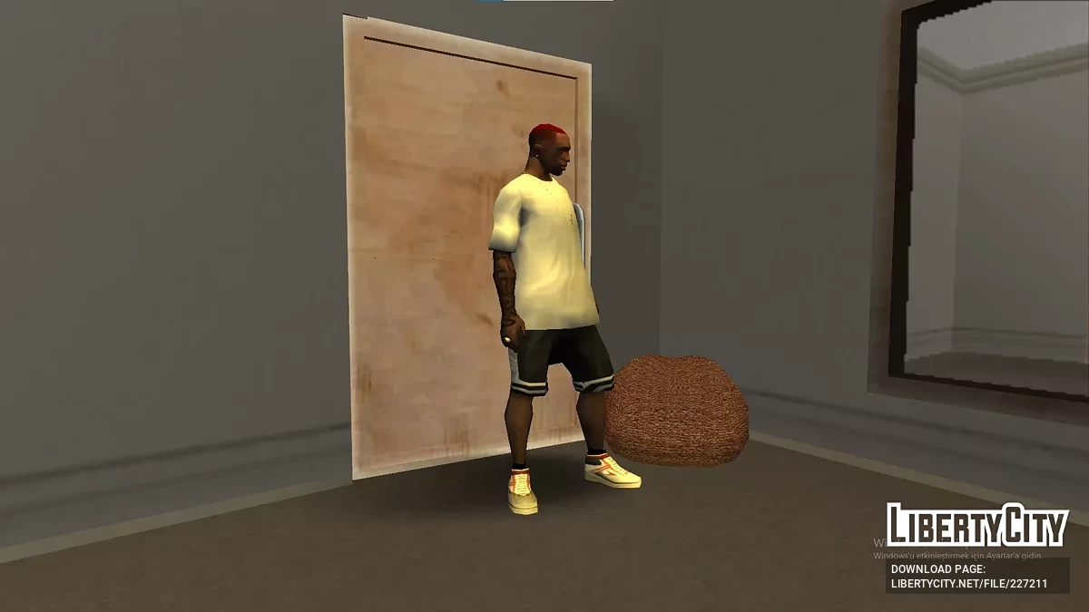 Черные Баскетбольные Шорты / GTA San Andreas