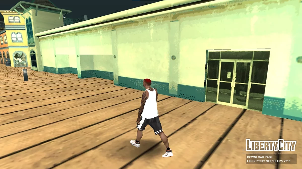 Черные Баскетбольные Шорты / GTA San Andreas