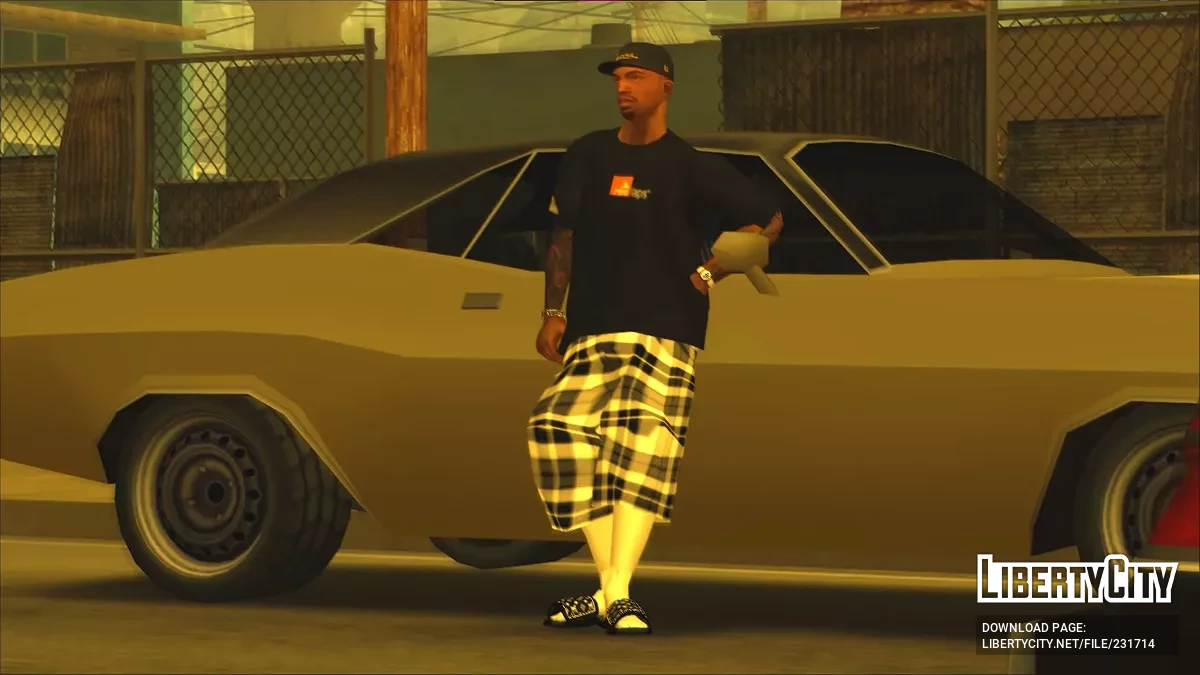 Объемные Чонглеры с Длинными Чулками в Стиле Чоло / GTA San Andreas