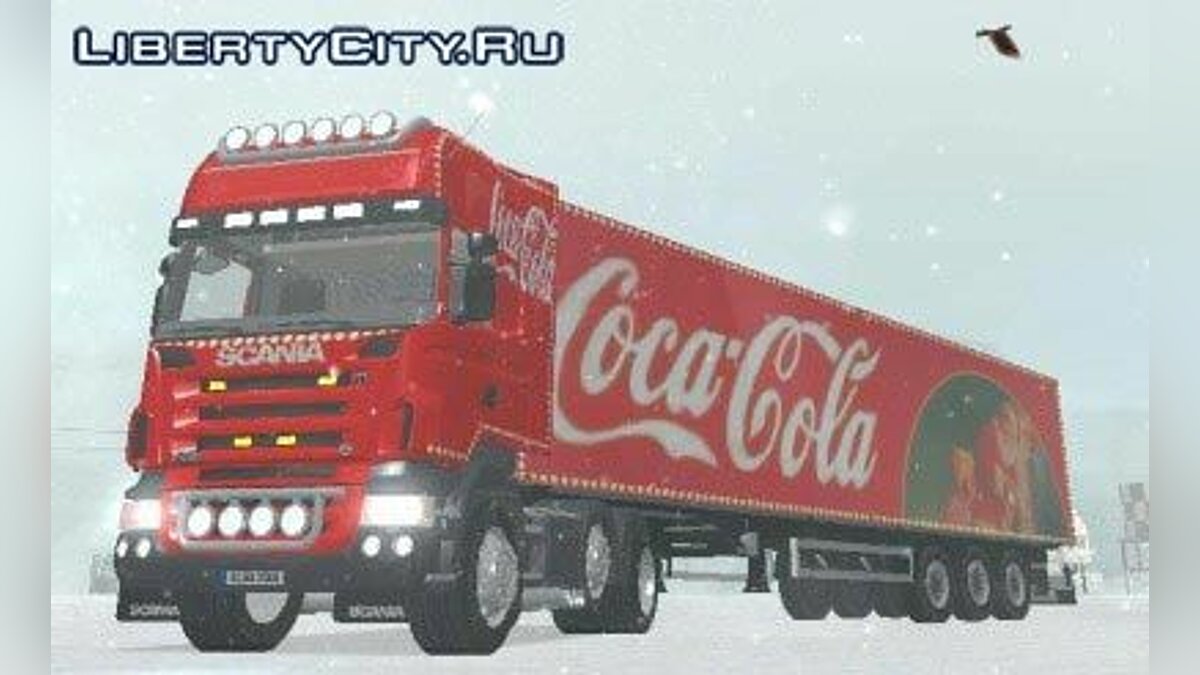 Coca cola Weihnachtstruck для GTA San Andreas - Картинка #1