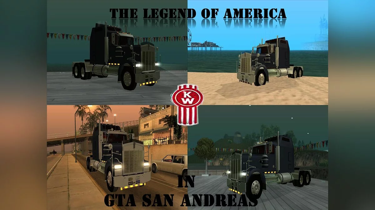 Kenworth W 900i / GTA San Andreas