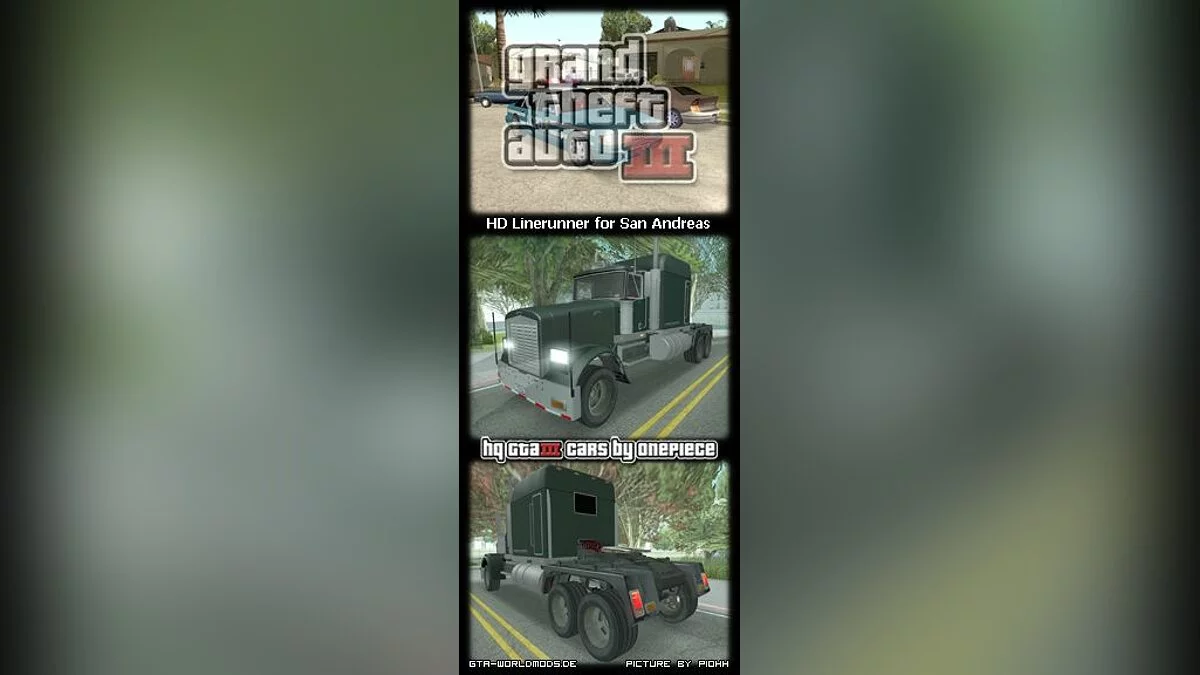 HD Line runner SA / GTA San Andreas