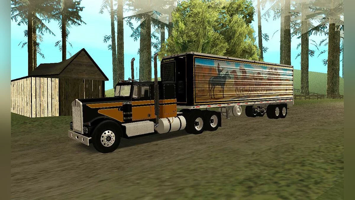 Smokey and the bandit Kenworth / GTA San Andreas