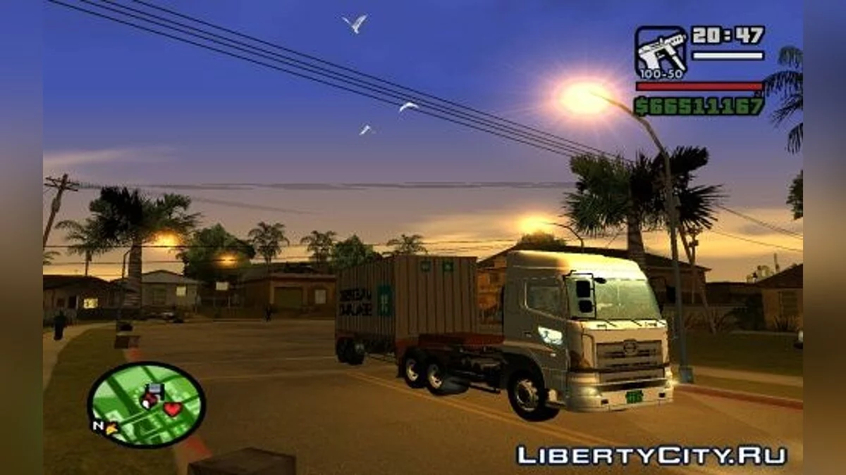 Hino 700 / GTA San Andreas