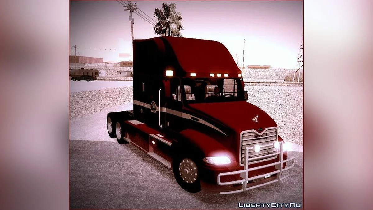 Mack Vision with Double Trailer / GTA San Andreas
