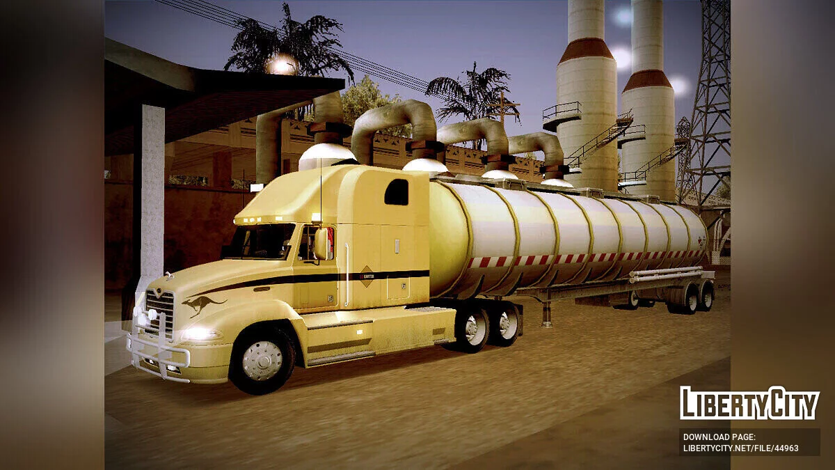Mack Vision with Double Trailer / GTA San Andreas
