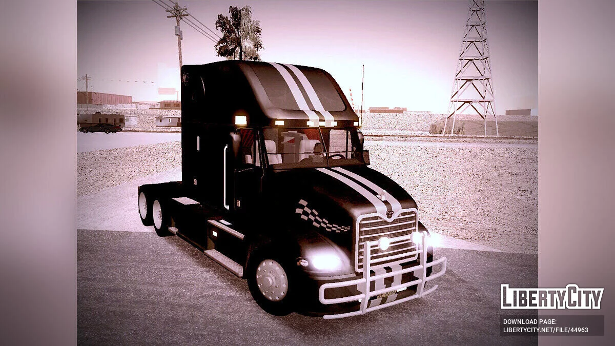 Mack Vision with Double Trailer / GTA San Andreas