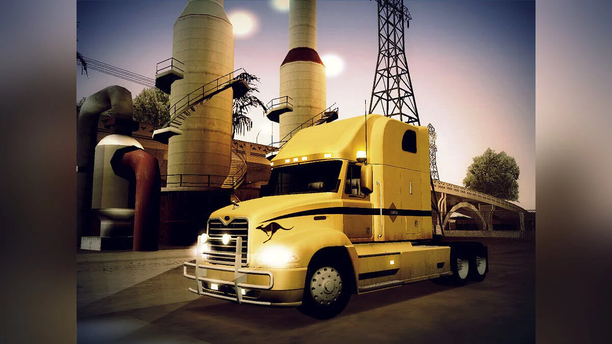 Mack Vision with Double Trailer / GTA San Andreas
