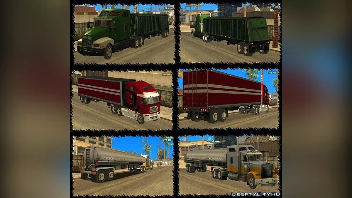 Truck and Trailer Pack / GTA San Andreas