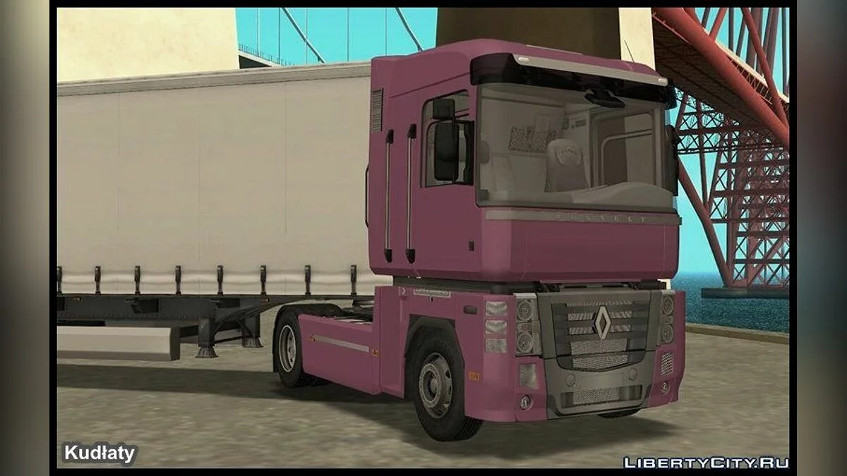 Renault Magnum & Trailer / GTA San Andreas