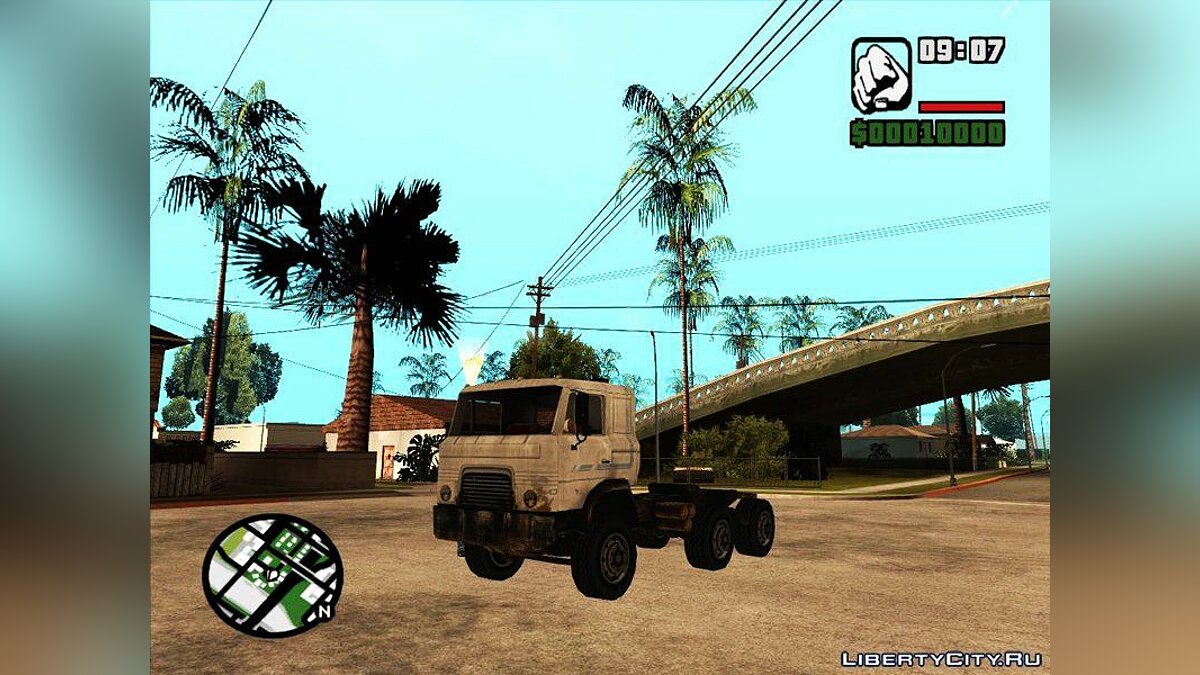 Грузовики для GTA San Andreas от StarHunter (3 грузовика)