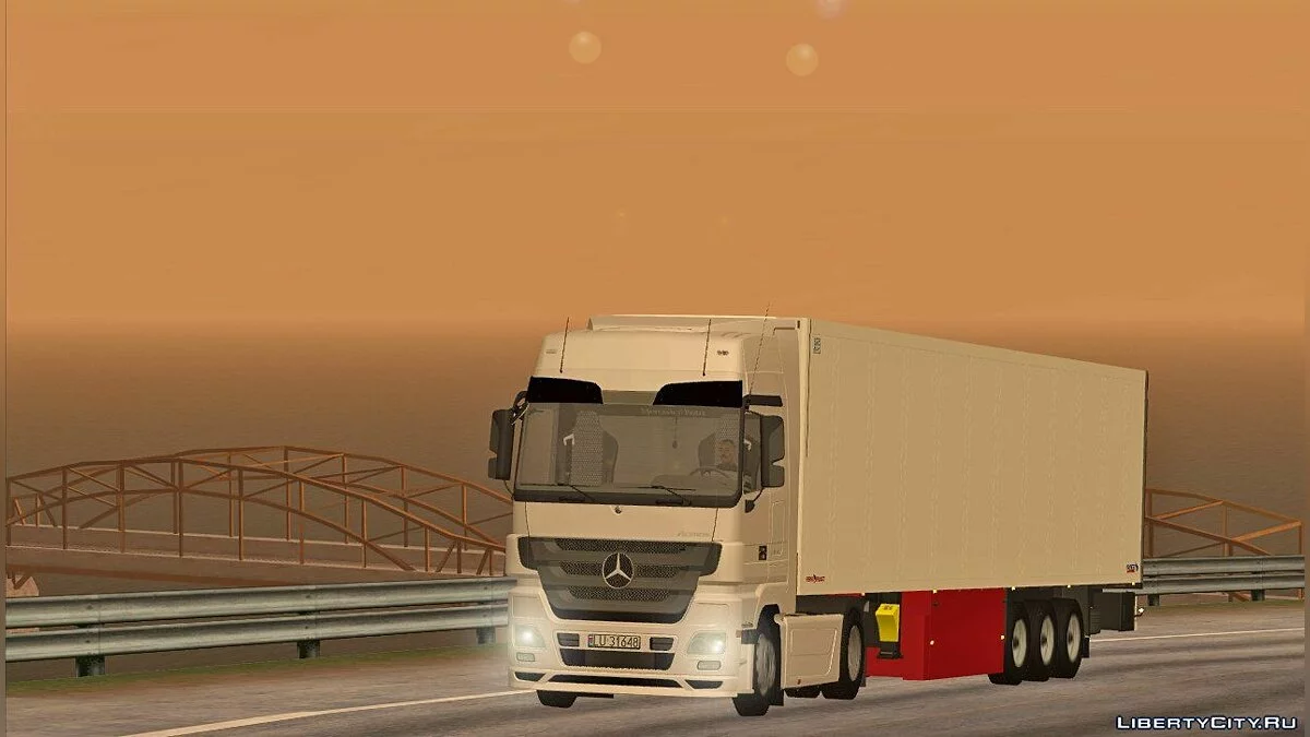 Mercedes Actros MP3 / GTA San Andreas