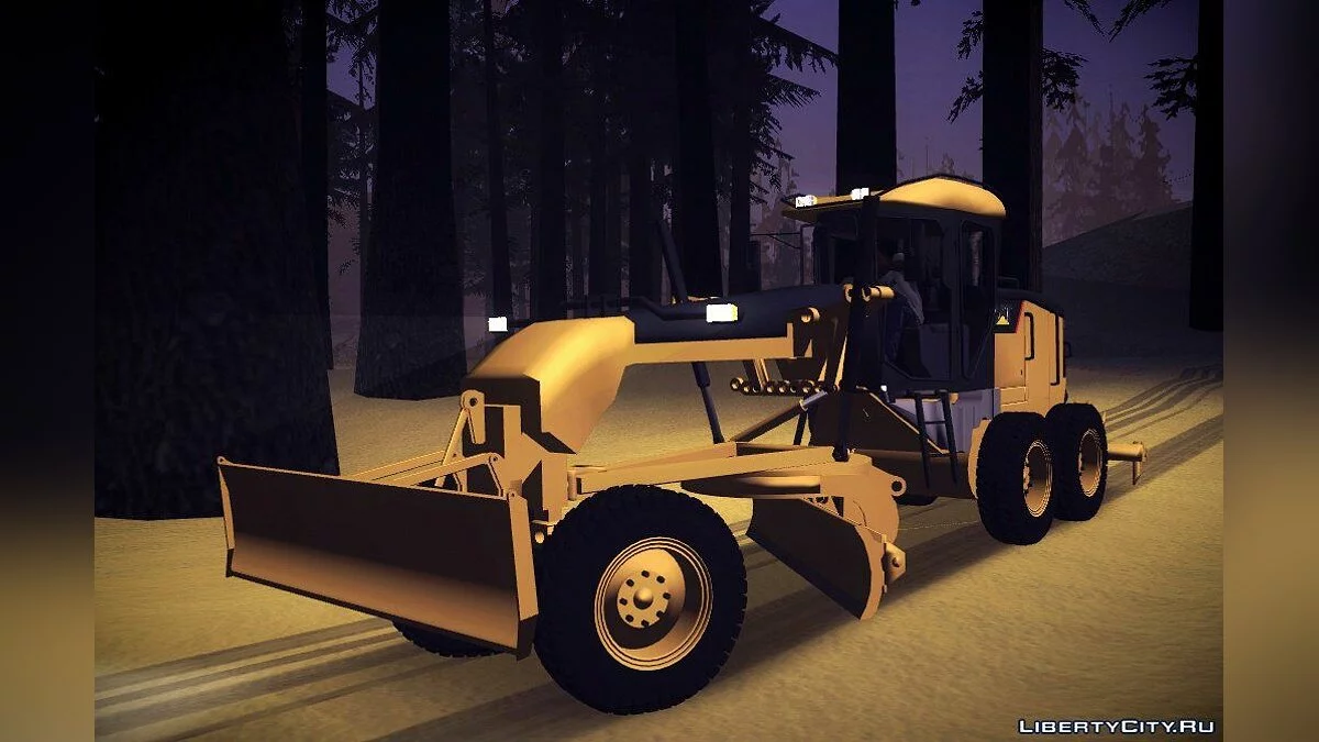 Caterpillar 140AWD Motorgrader / GTA San Andreas