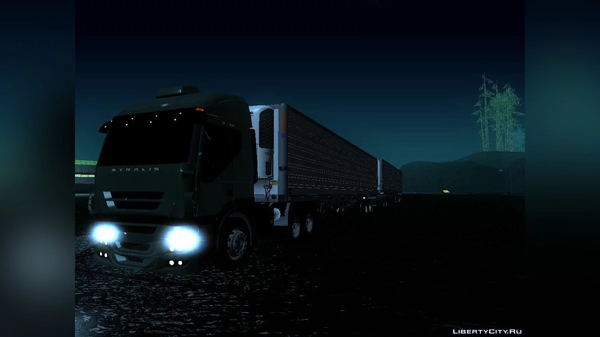Iveco Stralis Double Trailers / GTA San Andreas