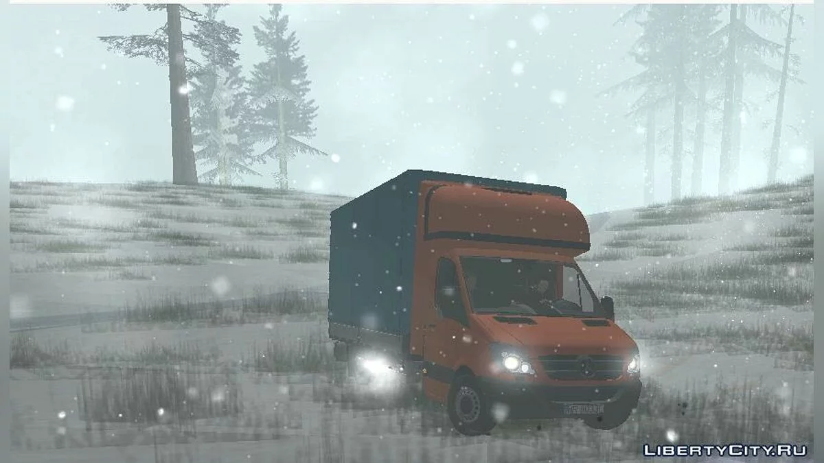 Mercedes-Benz Sprinter 518 MAXI 2007 / GTA San Andreas