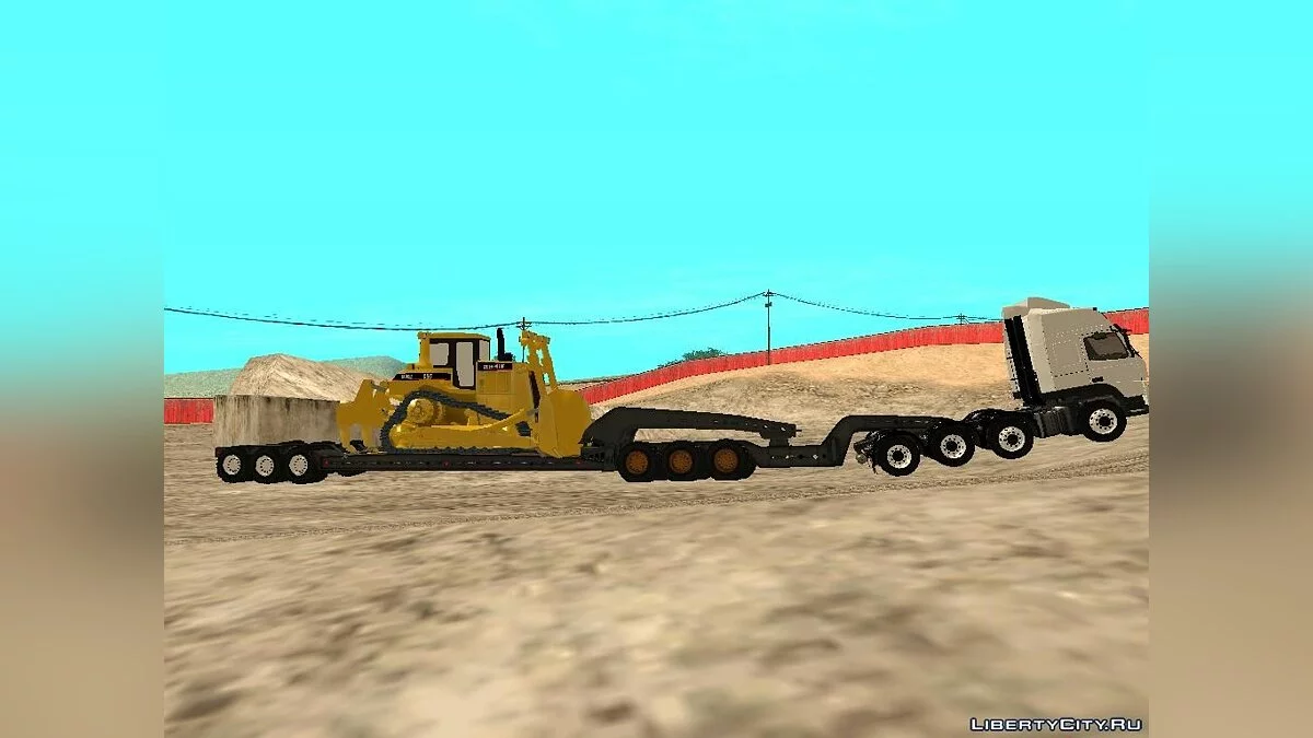 Volvo FM 13 8x4 Trailer Road Train / GTA San Andreas