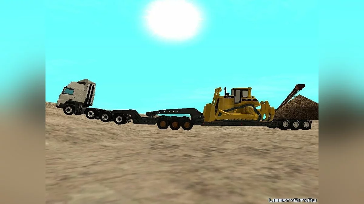 Volvo FM 13 8x4 Trailer Road Train / GTA San Andreas