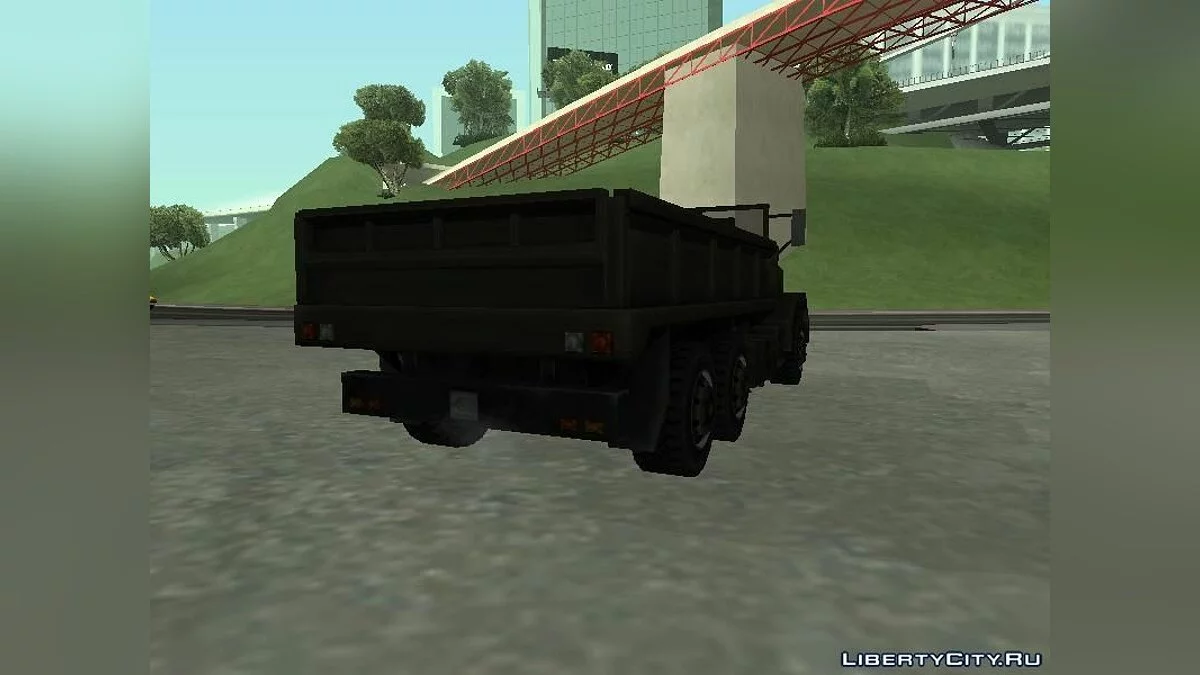 GTA III Flatbed/Baracks / GTA San Andreas