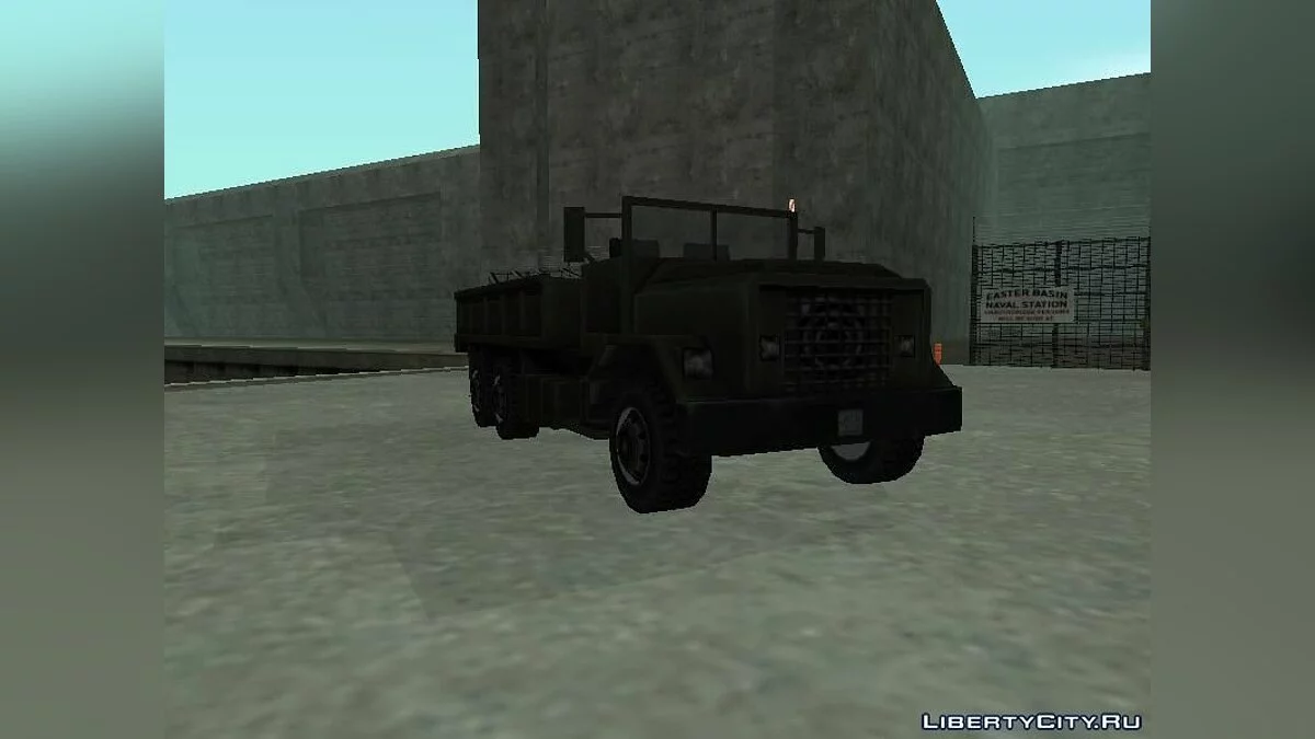 GTA III Flatbed/Baracks / GTA San Andreas
