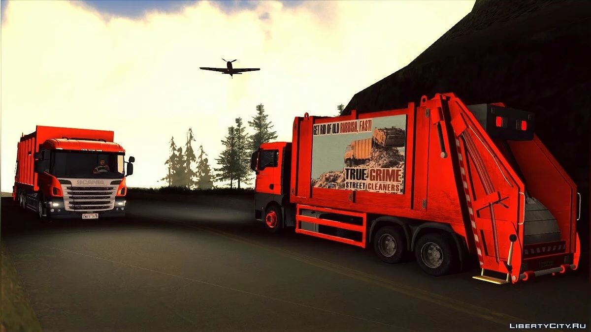 MAN TGS 320 Trash Truck / GTA San Andreas