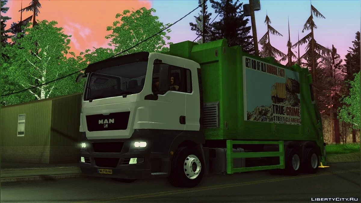 MAN TGS 320 Trash Truck / GTA San Andreas