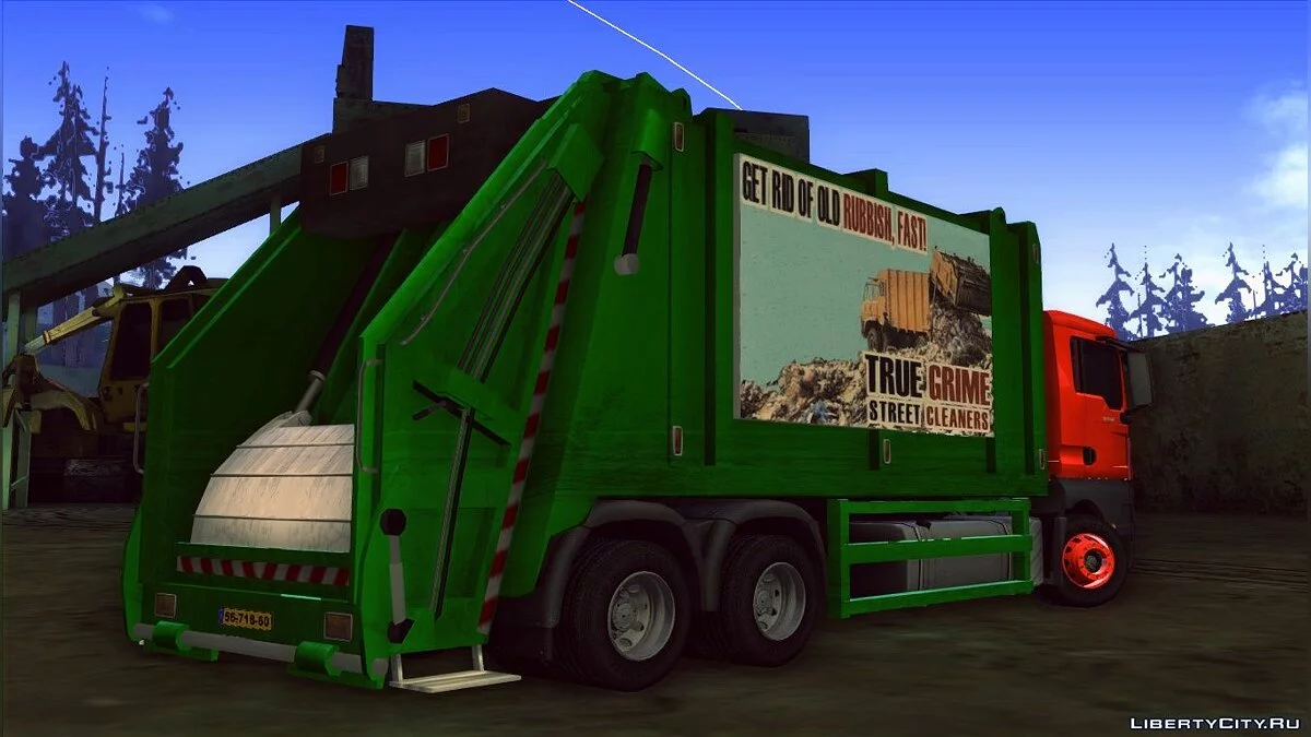 MAN TGS 320 Trash Truck / GTA San Andreas