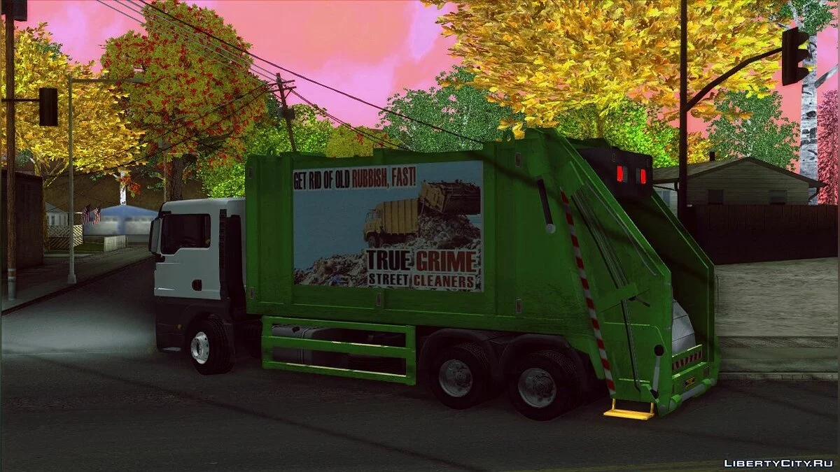 MAN TGS 320 Trash Truck / GTA San Andreas