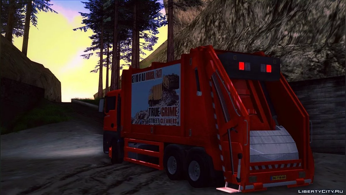 MAN TGS 320 Trash Truck / GTA San Andreas