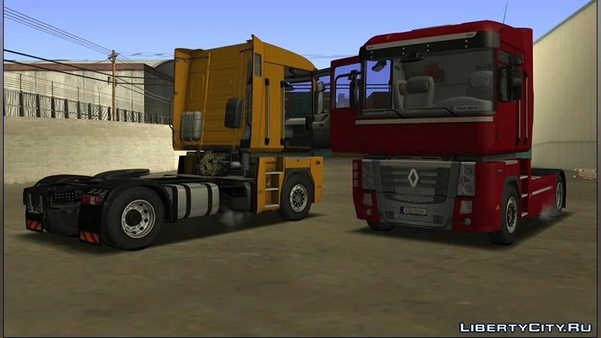 2009 Renault Magnum - Stock   / GTA San Andreas