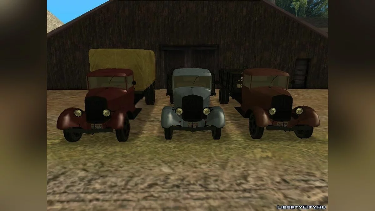 Ford AA (ГаЗ АА, Smith Truck) из Mafia II [IVF] / GTA San Andreas