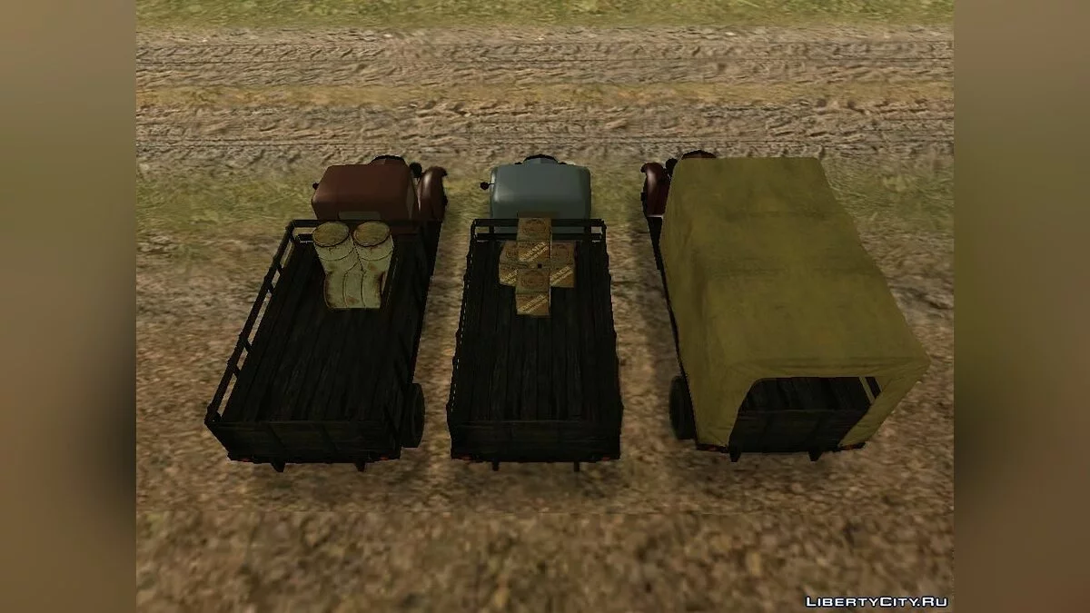 Ford AA (ГаЗ АА, Smith Truck) из Mafia II [IVF] / GTA San Andreas