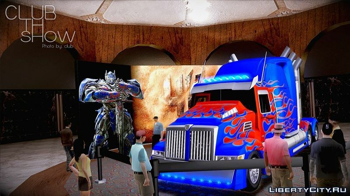 Скачать Transformers 4 Western Star 5700 для GTA San Andreas