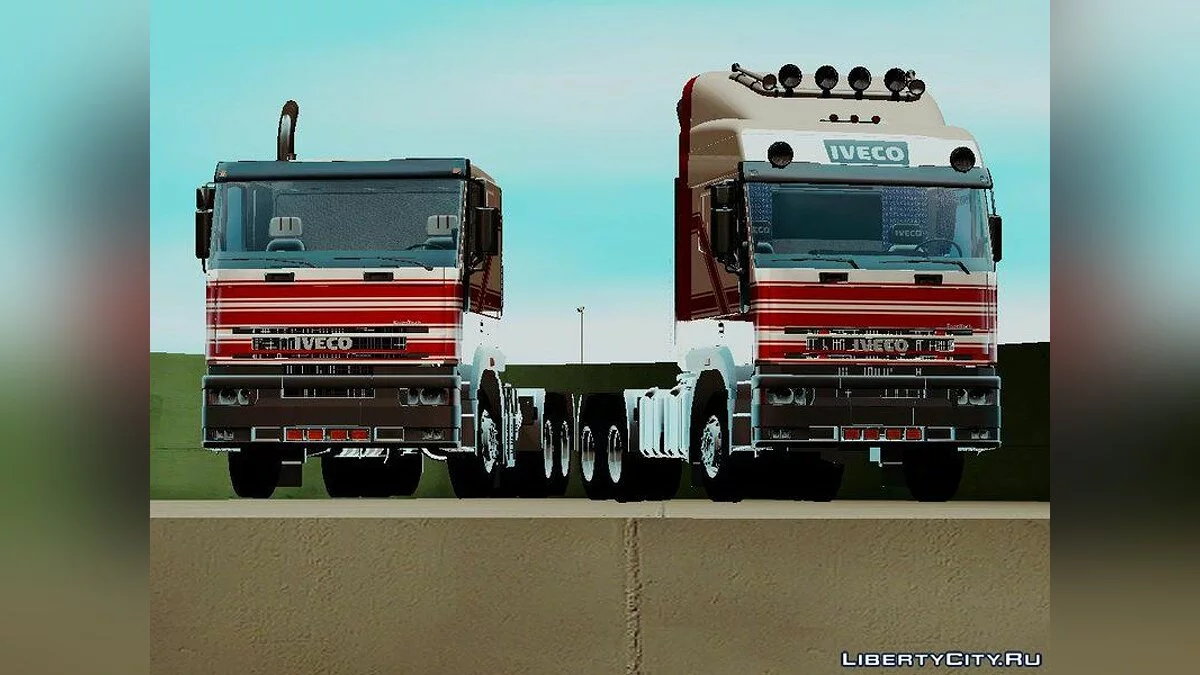 Iveco EuroTech 400E34 Tractor v3.0 Final / GTA San Andreas