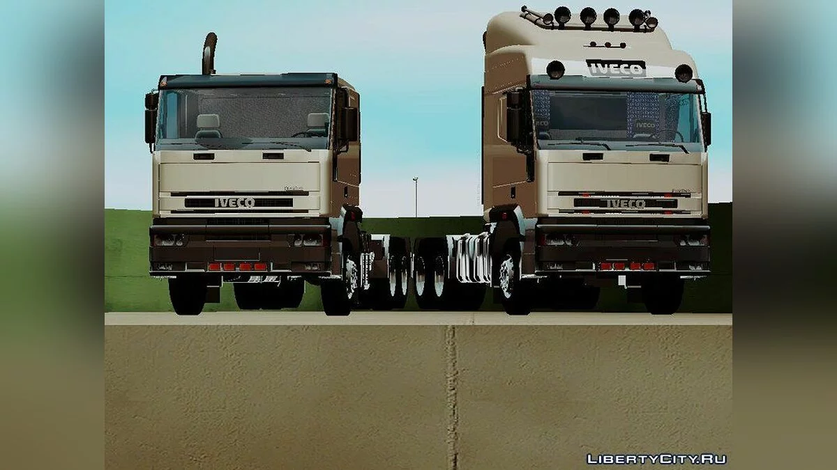 Iveco EuroTech 400E34 Tractor v3.0 Final / GTA San Andreas