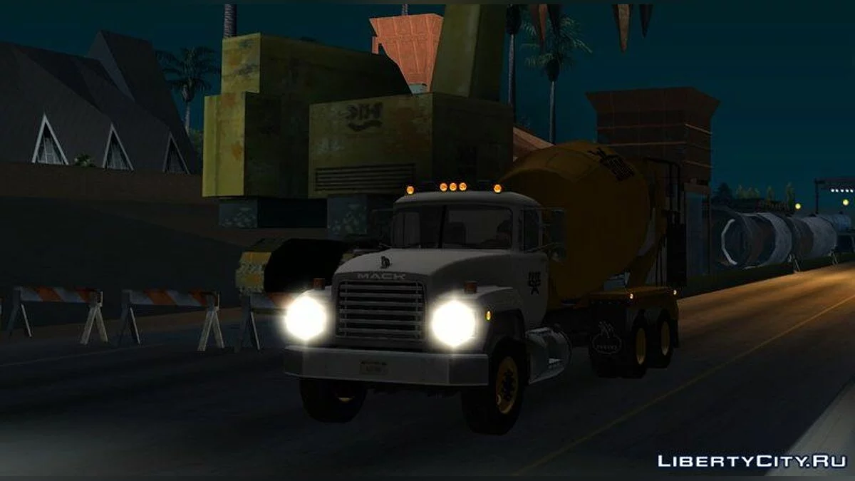 1992 Mack RD690 Cement Mixer Truck / GTA San Andreas
