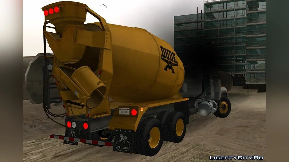 1992 Mack RD690 Cement Mixer Truck / GTA San Andreas