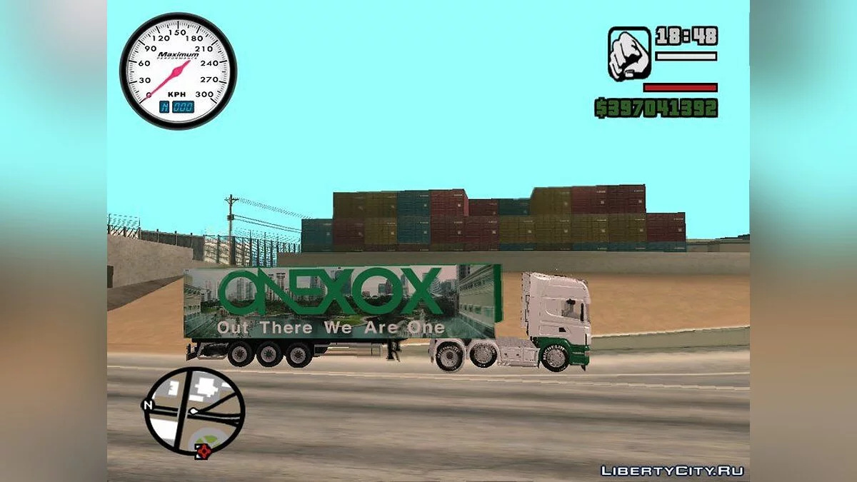 Scania R620 & ONEXOX Trailer / GTA San Andreas