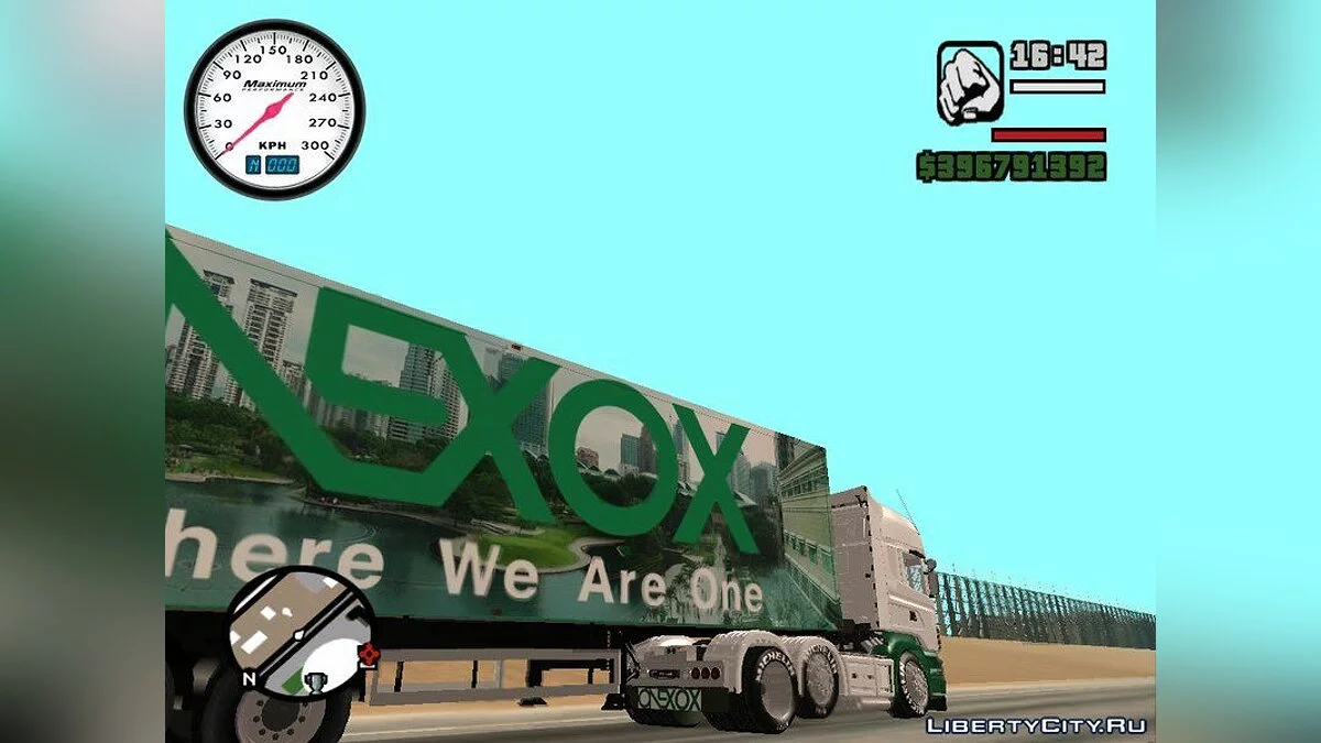 Scania R620 & ONEXOX Trailer / GTA San Andreas