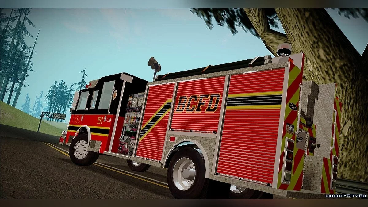Pierce Arrow XT 2009 BCFD / GTA San Andreas