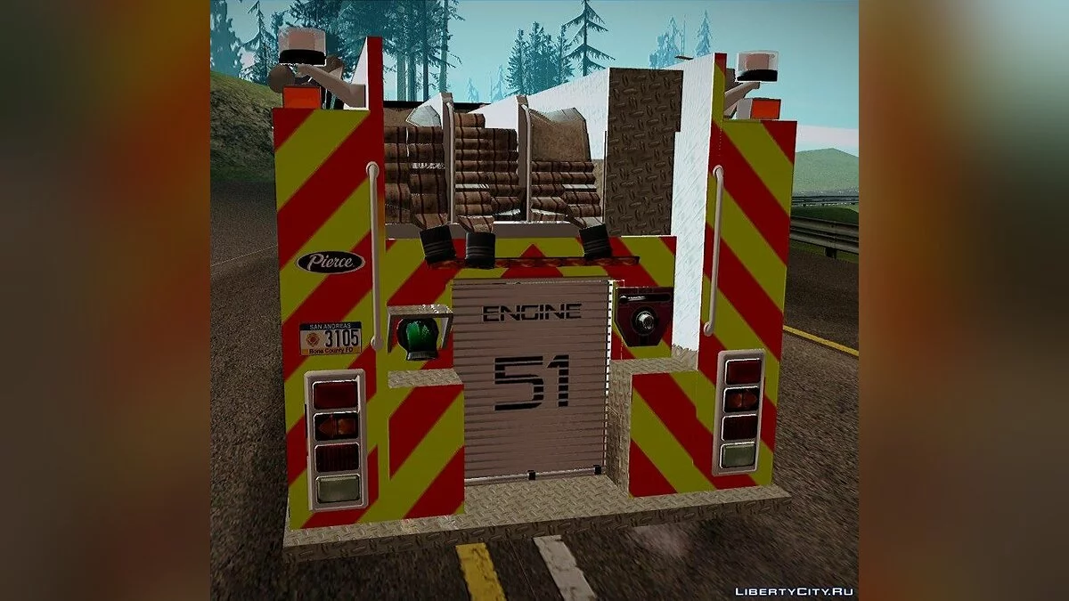 Pierce Arrow XT 2009 BCFD / GTA San Andreas