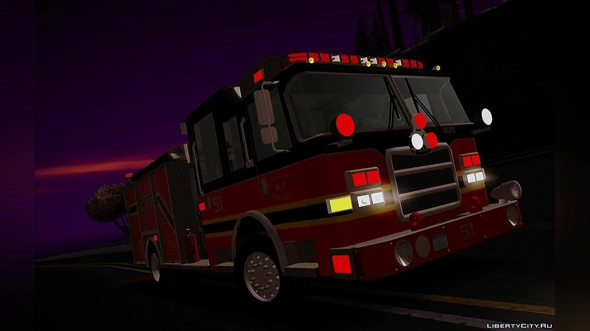 Pierce Arrow XT 2009 BCFD / GTA San Andreas